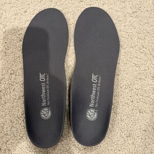 New Northwest Podiatric lab Premium OTC Orthotics Full Length Insole Men 6-7